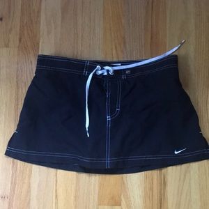 Nike Small Black Skort Quick Dry Swim Skirt